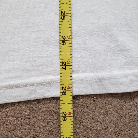 Primitive Crowned Puff Print Sz Medium Mens 2 Sided White T-Shirt Skateboarding - Picture 8 of 8